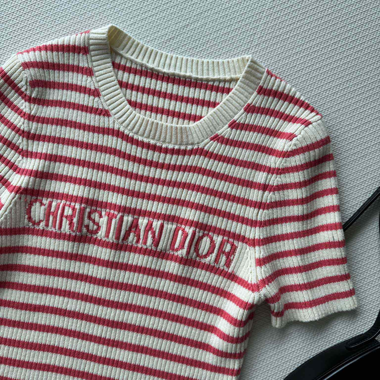 Dior Dioriviera Short-Sleeved Sweater   - DesignerGu