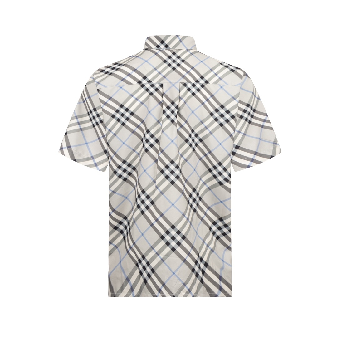 Burberry Check Cotton Shirt   - DesignerGu