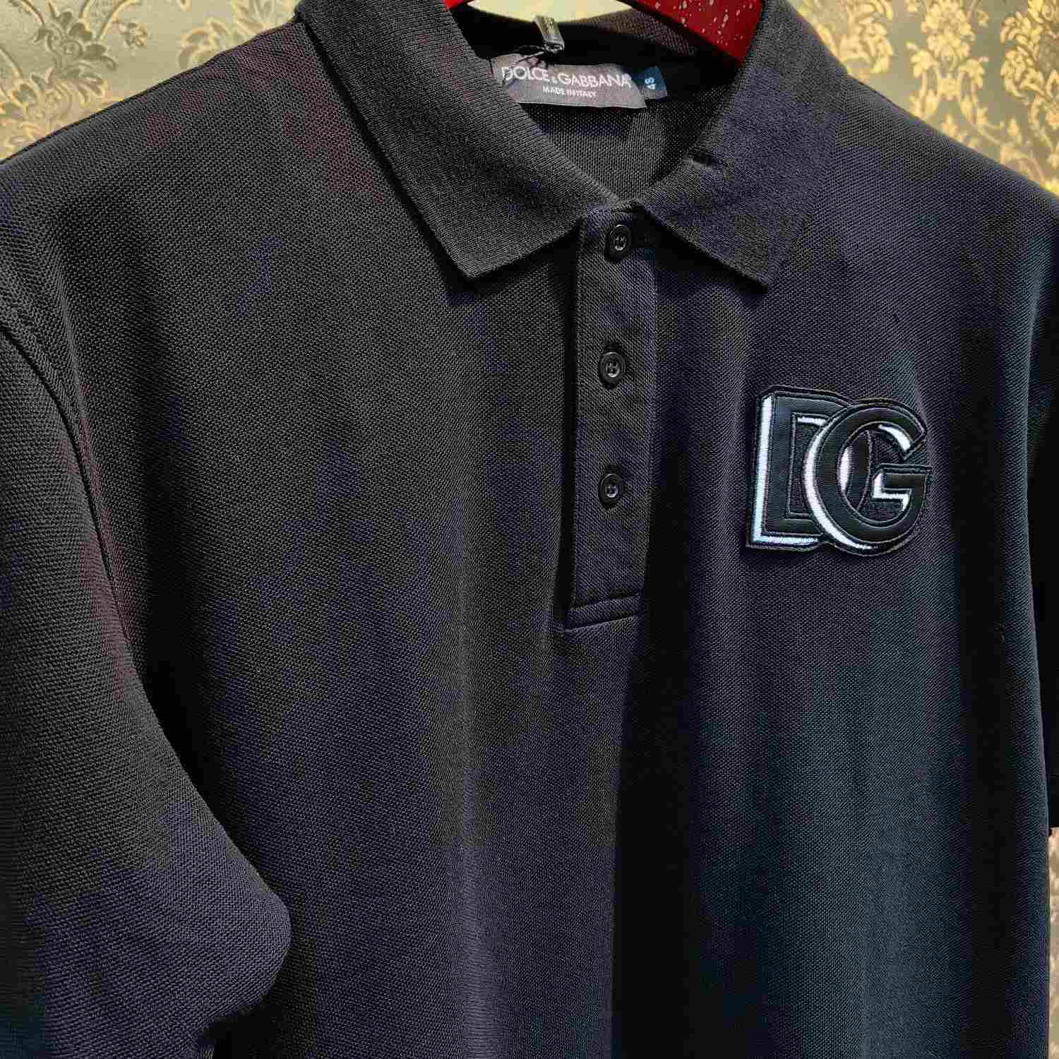 Dolce & Gabbana DG Logo Polo Shirt  - DesignerGu