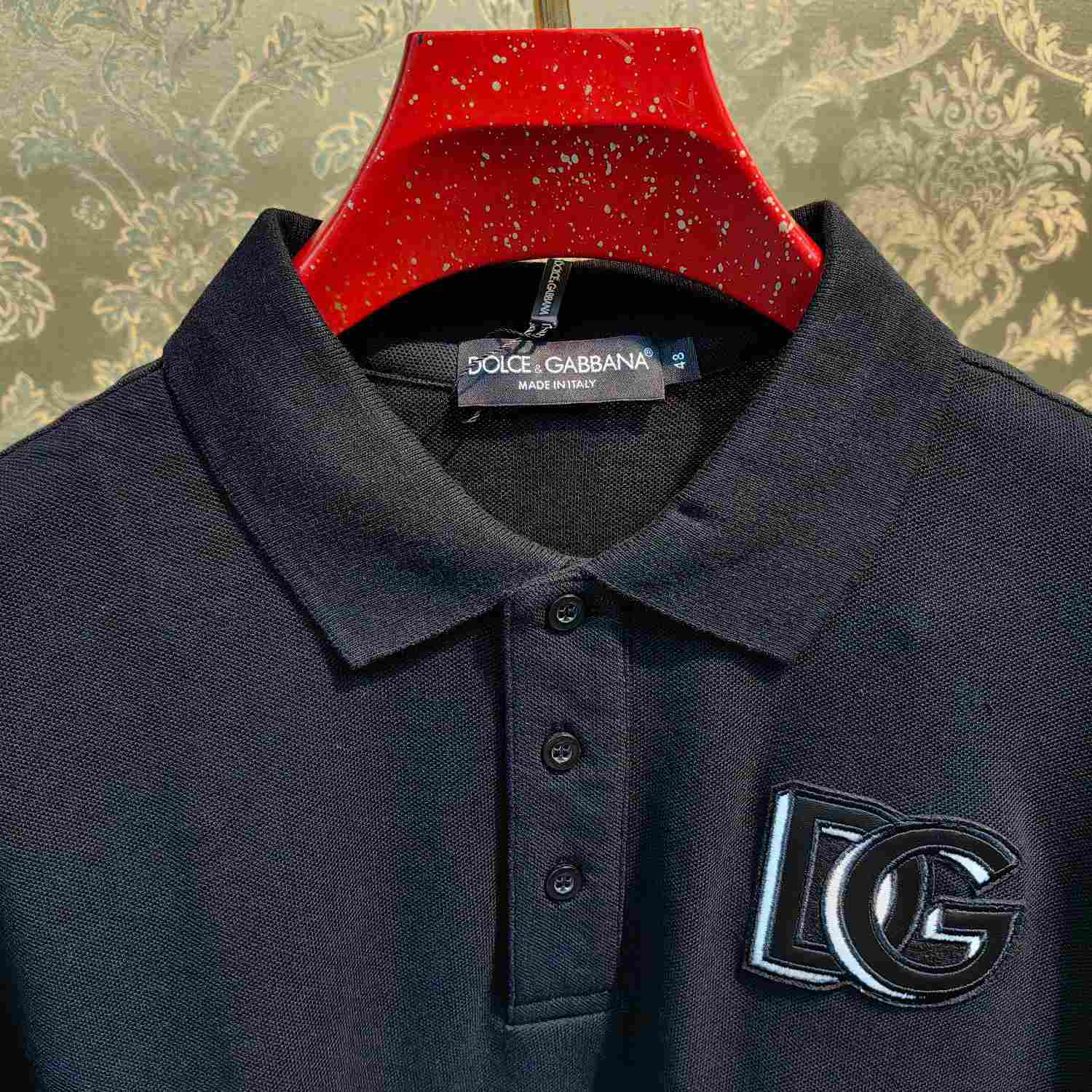 Dolce & Gabbana DG Logo Polo Shirt  - DesignerGu