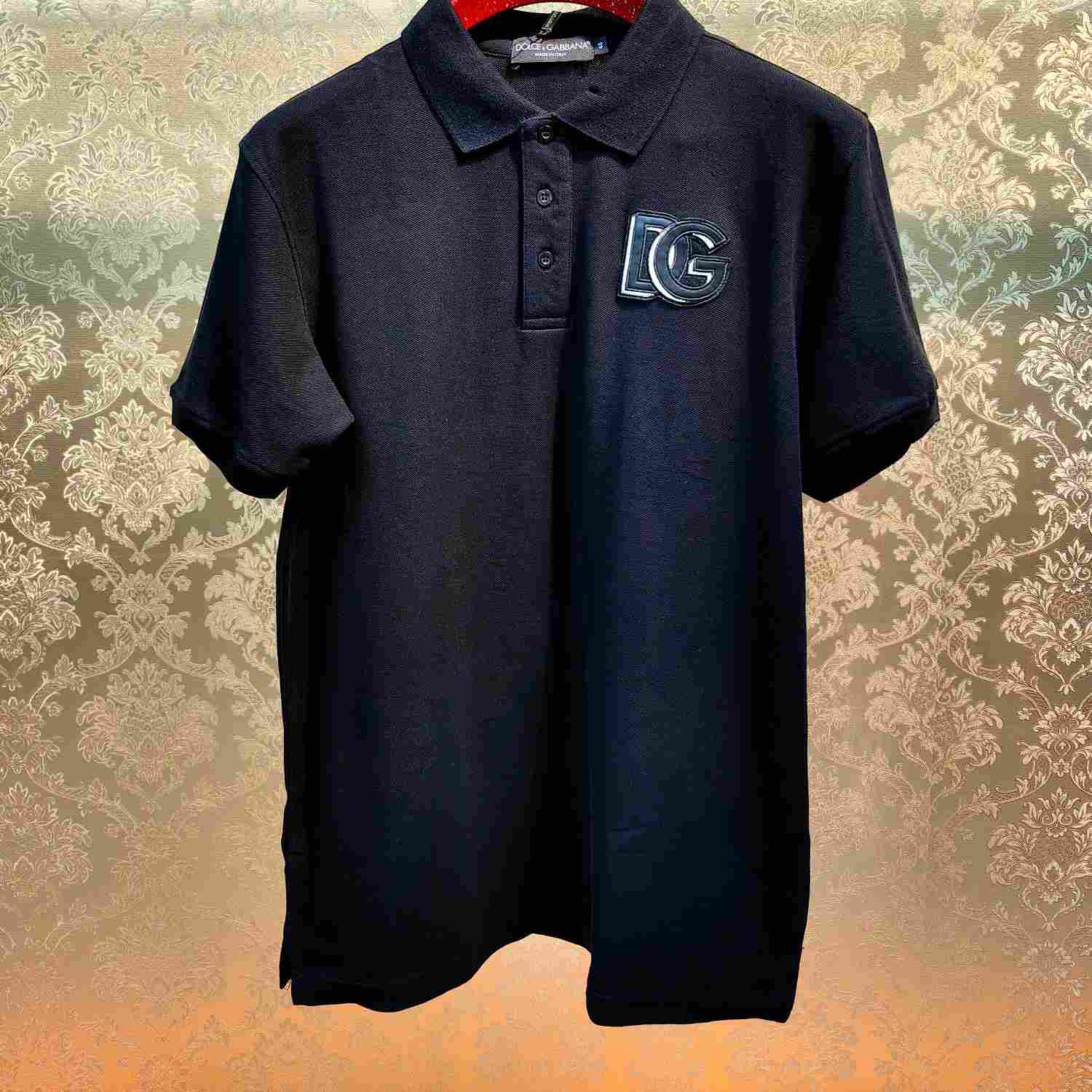 Dolce & Gabbana DG Logo Polo Shirt  - DesignerGu