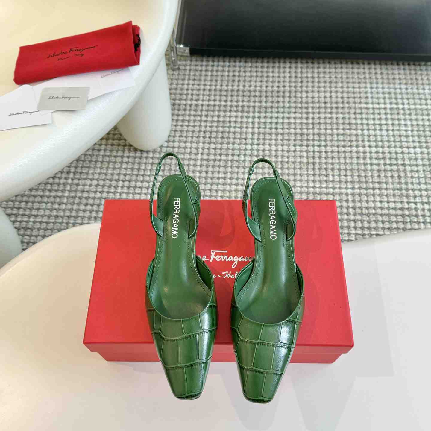 Ferragamo Women's Green 