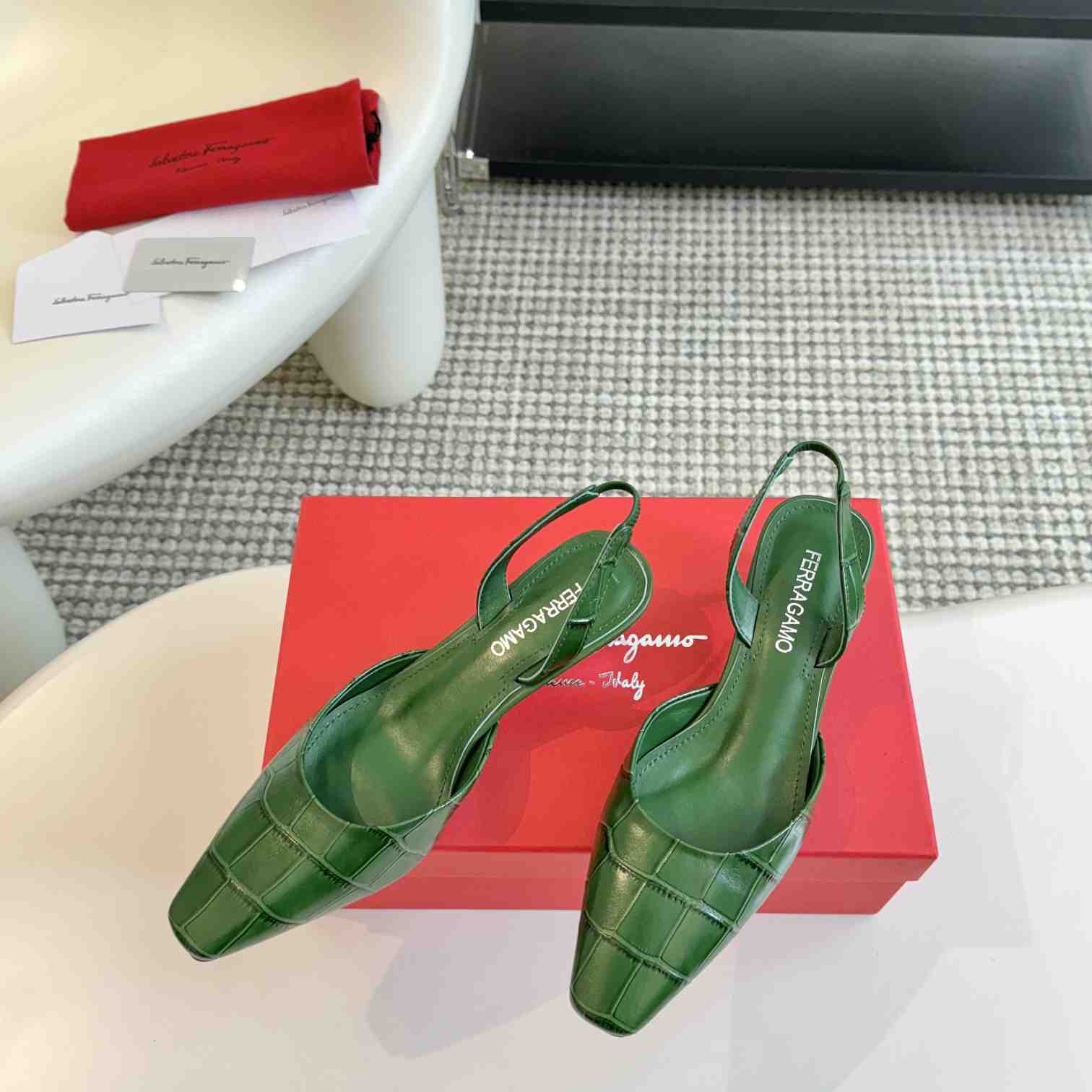 Ferragamo Women's Green 