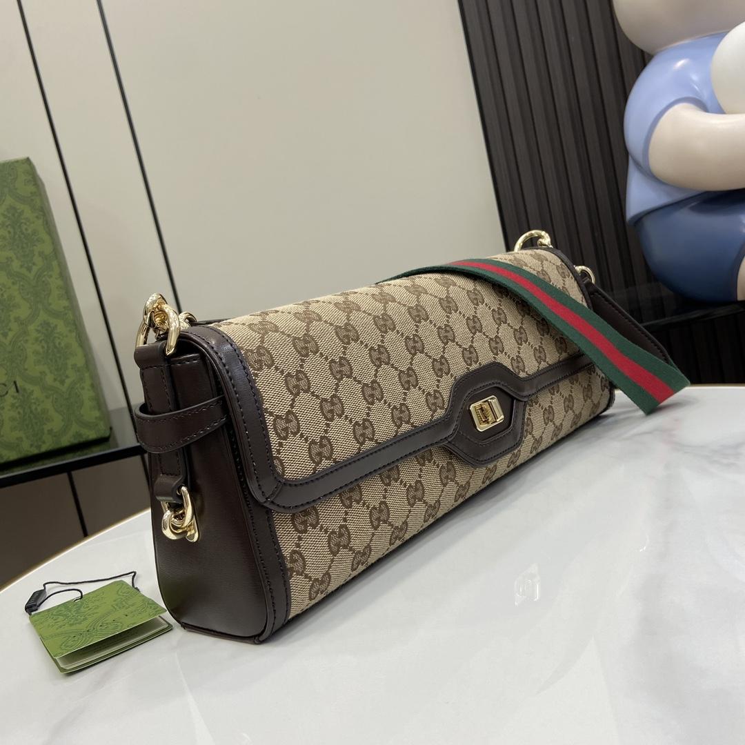 Gucci Luce Medium Shoulder Bag - DesignerGu