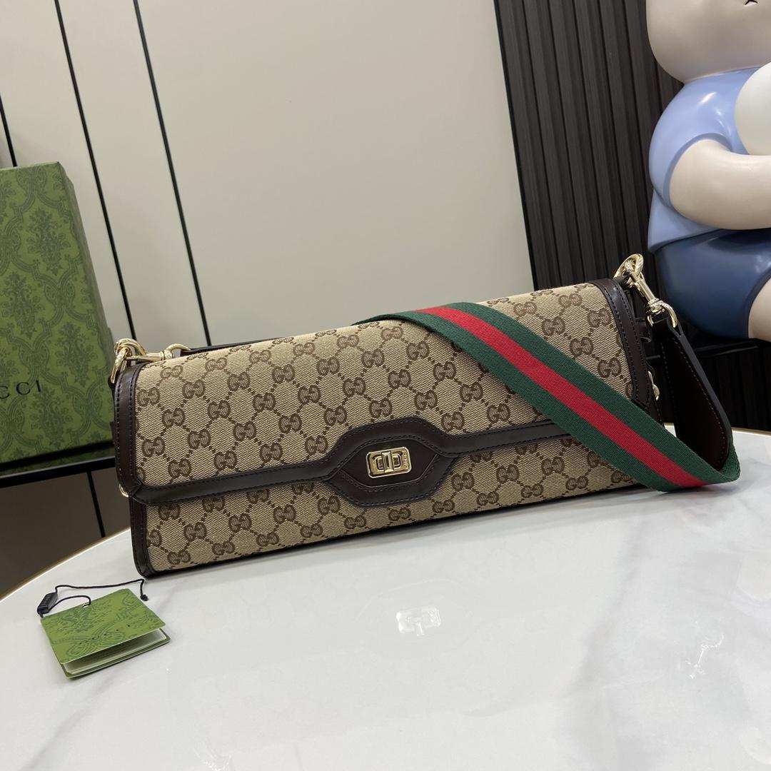 Gucci Luce Medium Shoulder Bag - DesignerGu