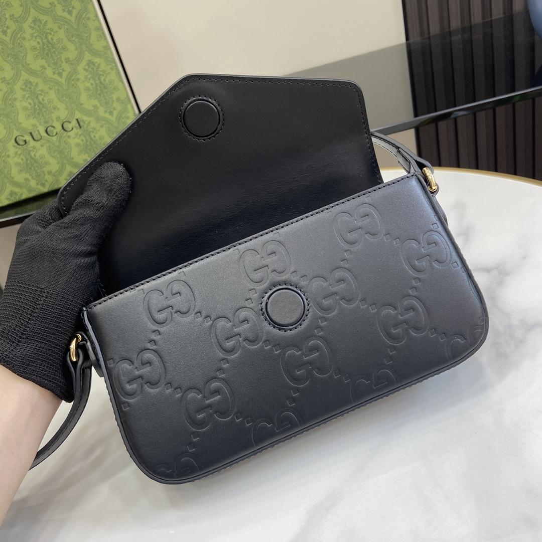 Gucci GG Super Mini Shoulder Bag - DesignerGu