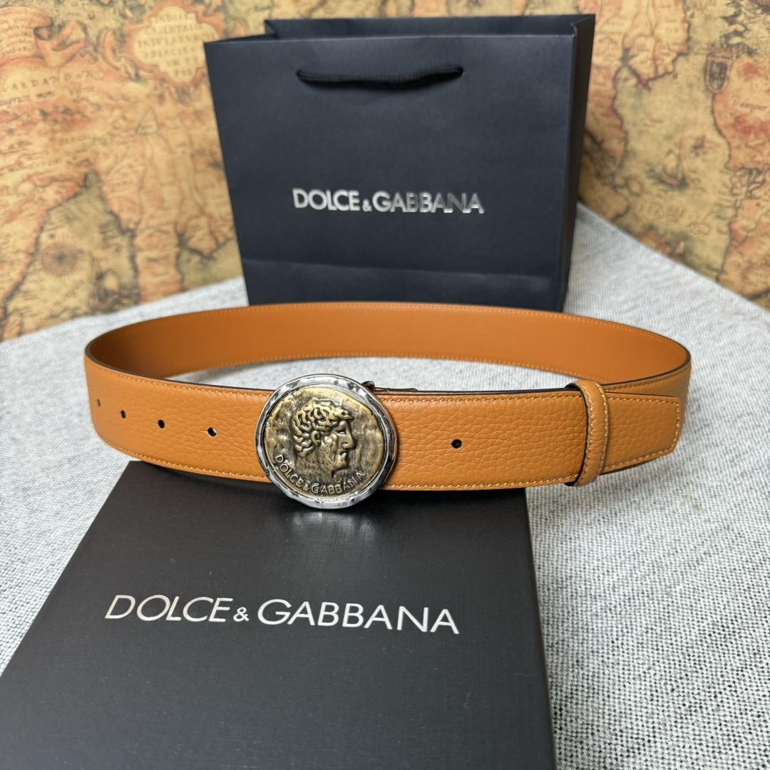 Dolce & Gabbana Leather Belt  - DesignerGu