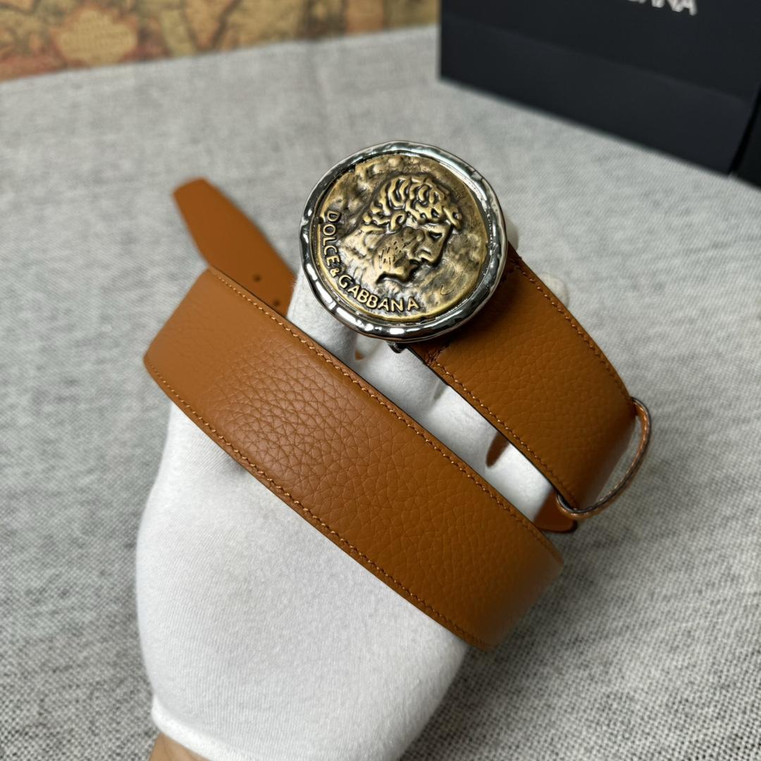 Dolce & Gabbana Leather Belt  - DesignerGu