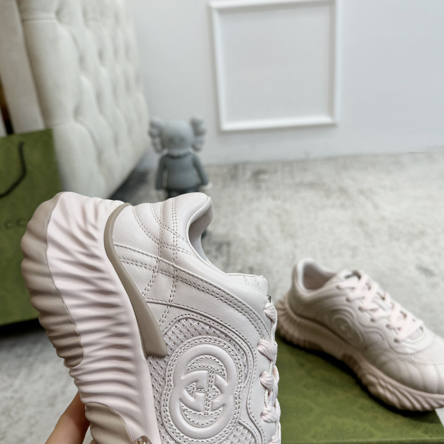 Gucci Ripple Trainer - DesignerGu