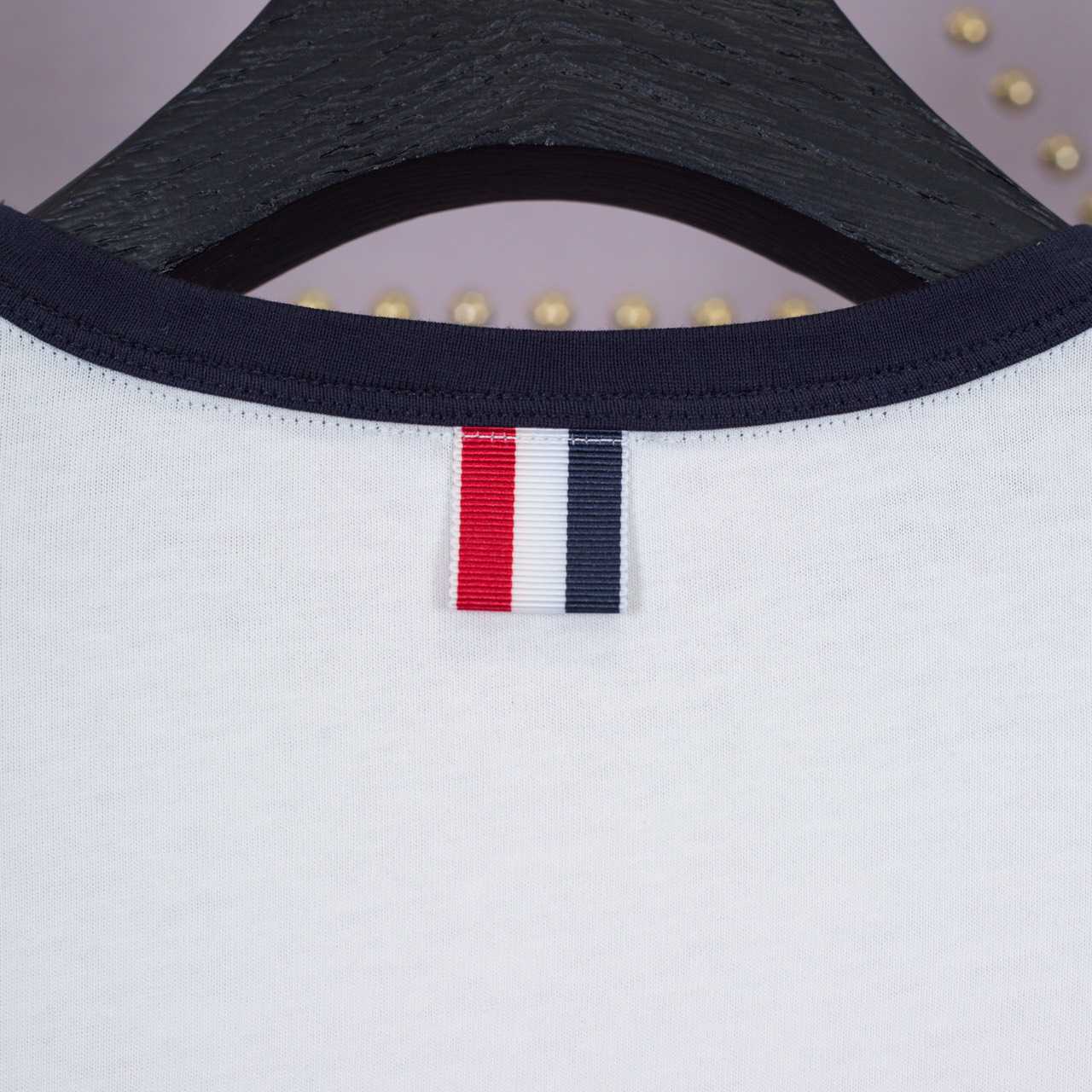 Thom Browne Short Sleeve T-Shirt   1886 - DesignerGu