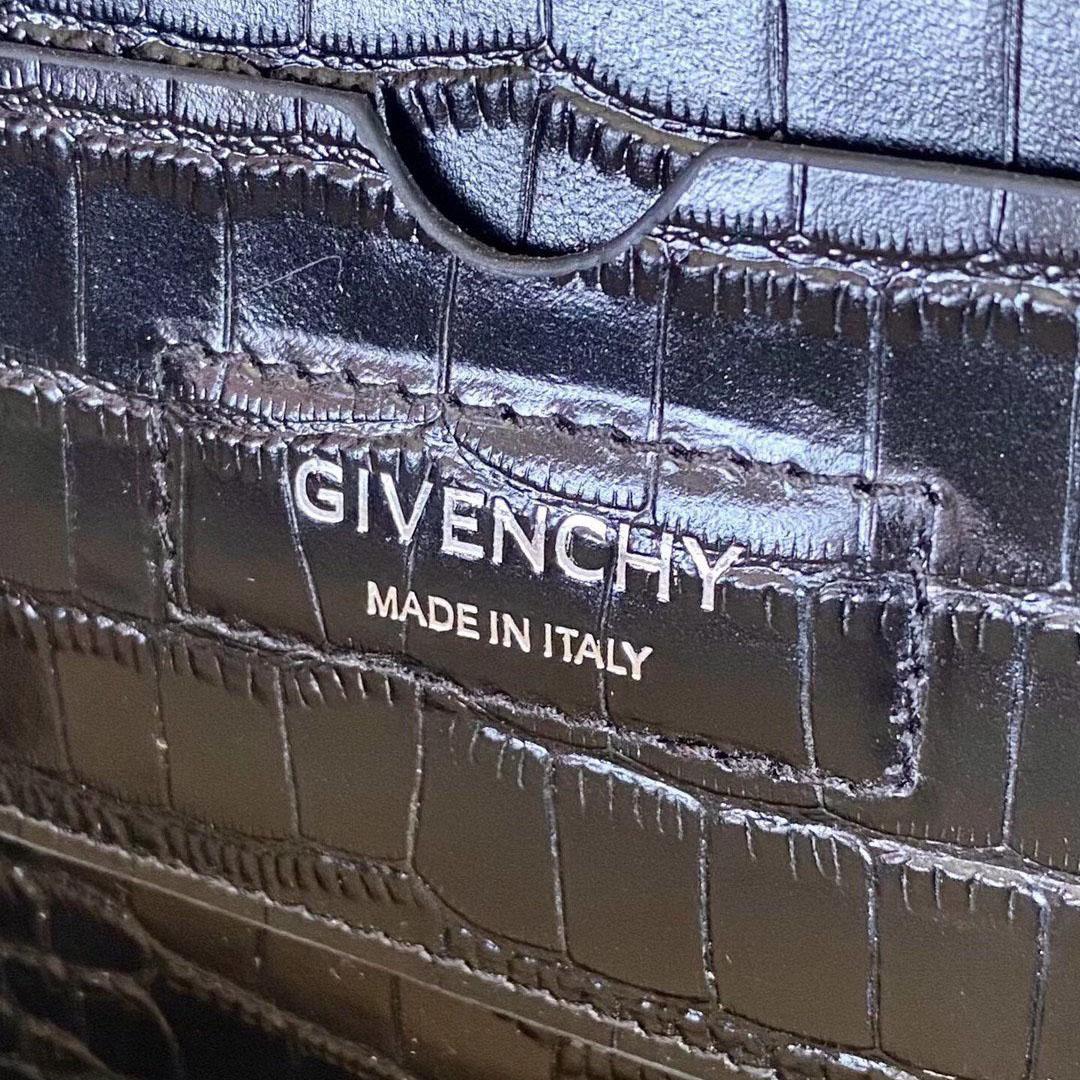 Givenchy Antigona Bag In Crocodile Effect Leather (45x9x35cm) - DesignerGu