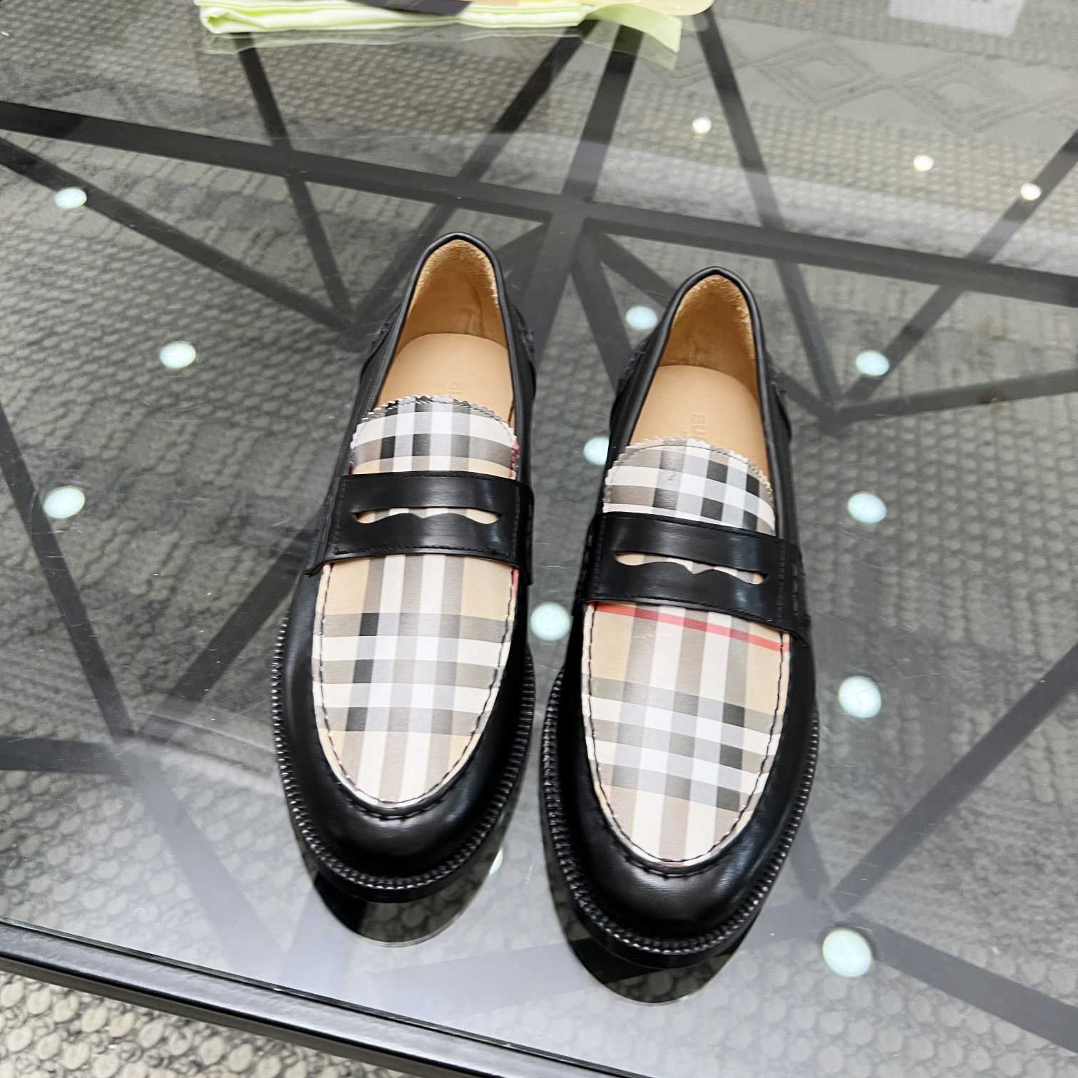 Burberry Vintage Check Penny Loafers - DesignerGu