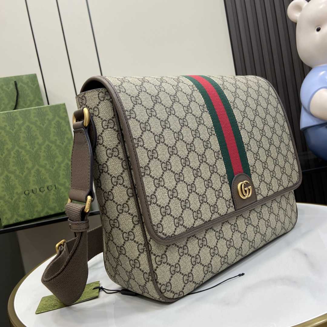 Gucci Ophidia GG Large Crossbody Bag - DesignerGu