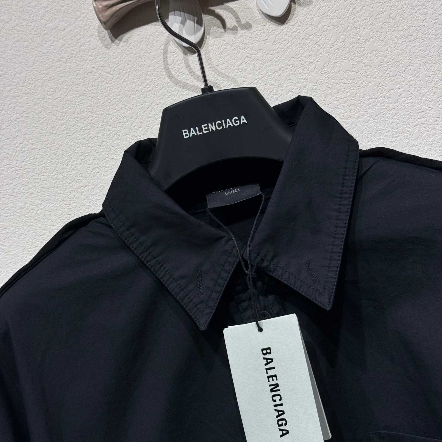 Balenciaga Metal BB Stencil Shirt - DesignerGu