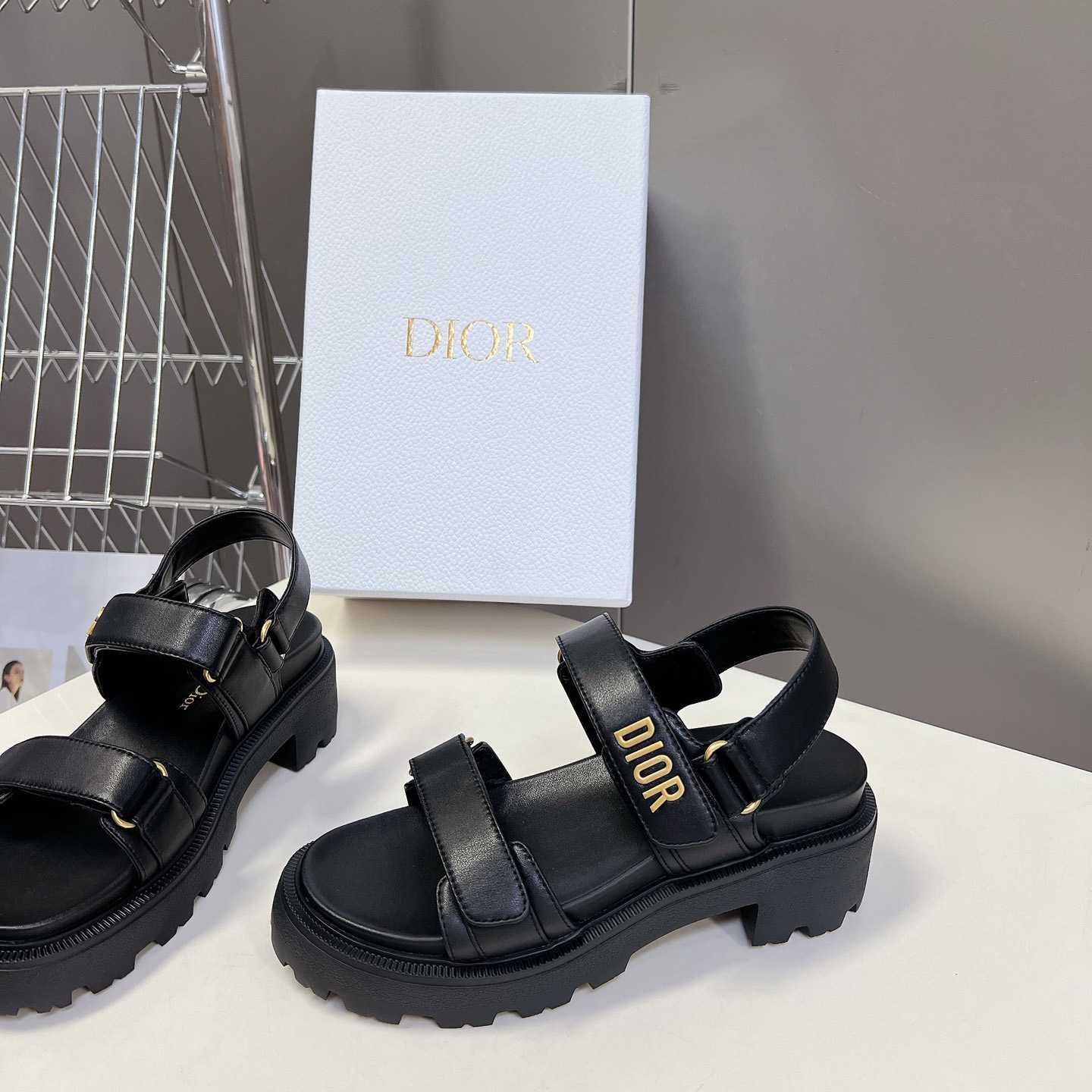 Dior Dioract Platform Sandal - DesignerGu