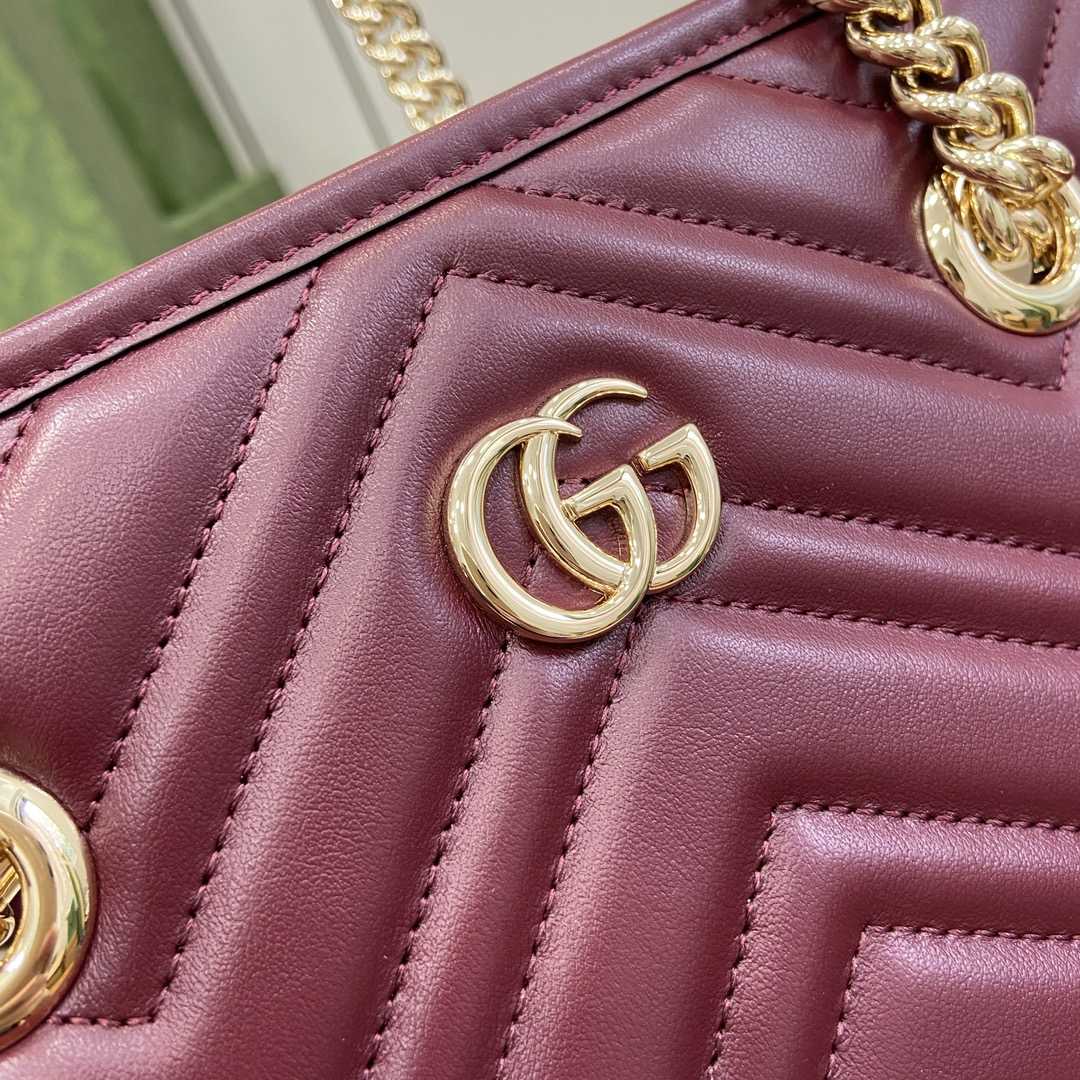 Gucci GG Marmont Small Tote Bag - DesignerGu