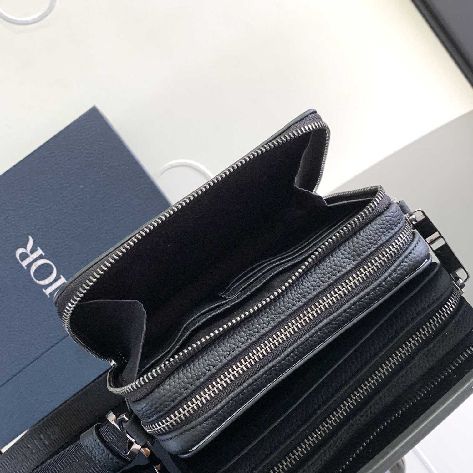 Dior Zipped Pouch With Strap - DesignerGu