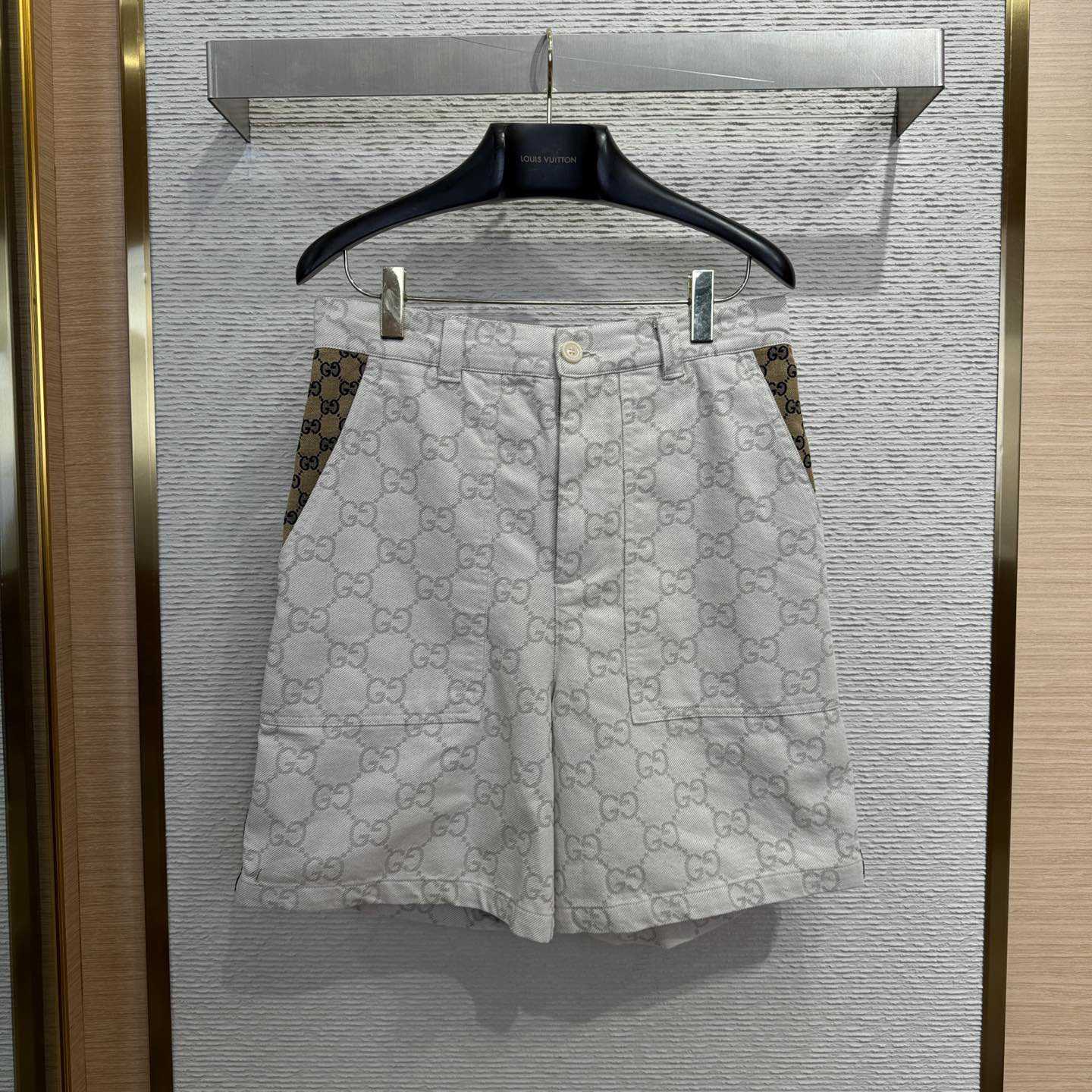 Gucci GG Cotton Jacquard Bermuda Shorts - DesignerGu