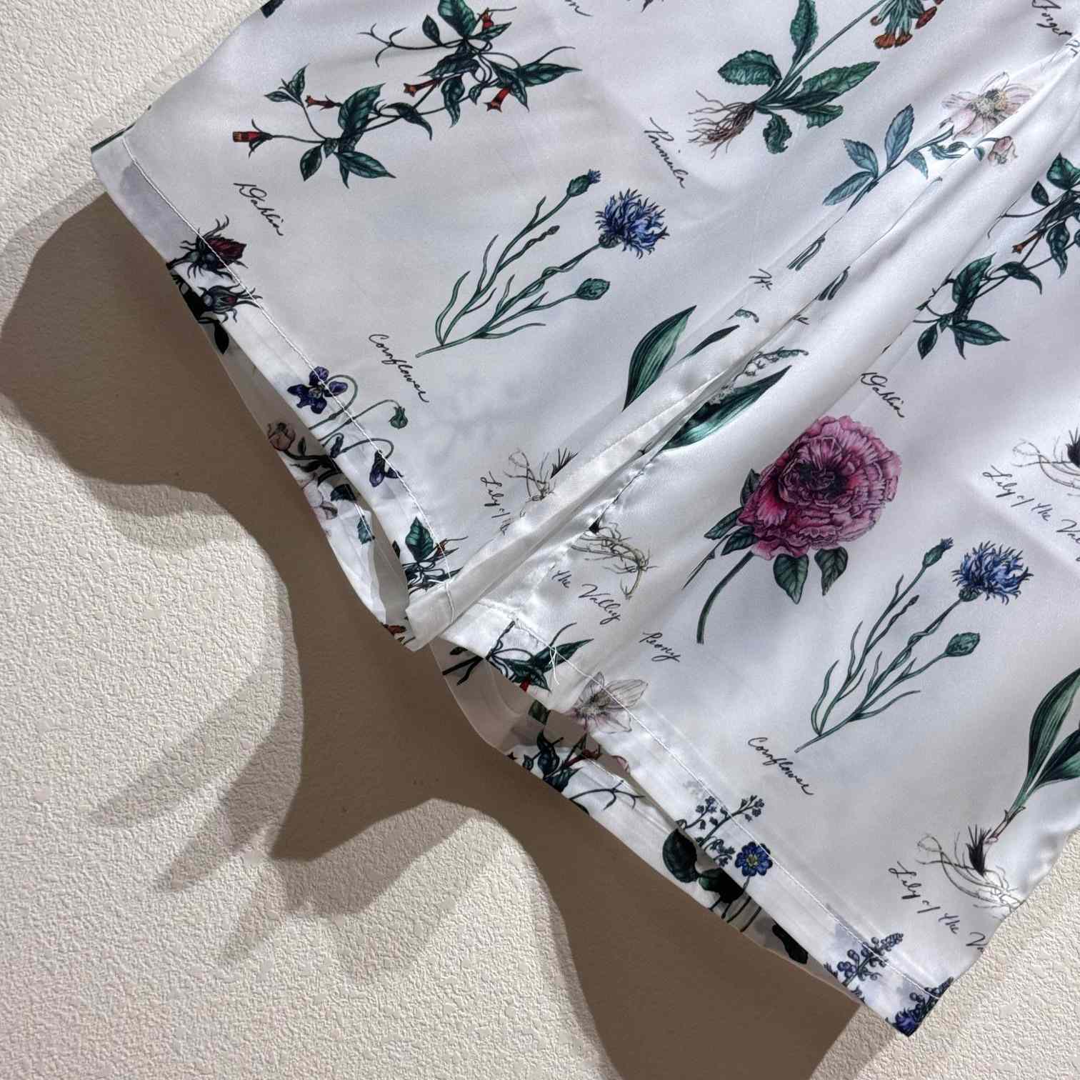 Dior Herbarium Illustration Bermuda Shorts - DesignerGu