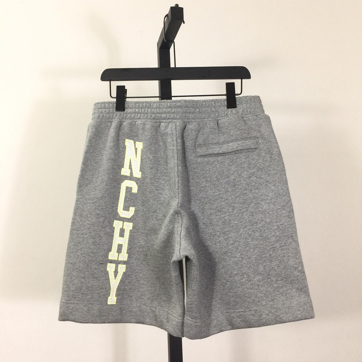 Givenchy Grey Mélange-effect Track Shorts - DesignerGu