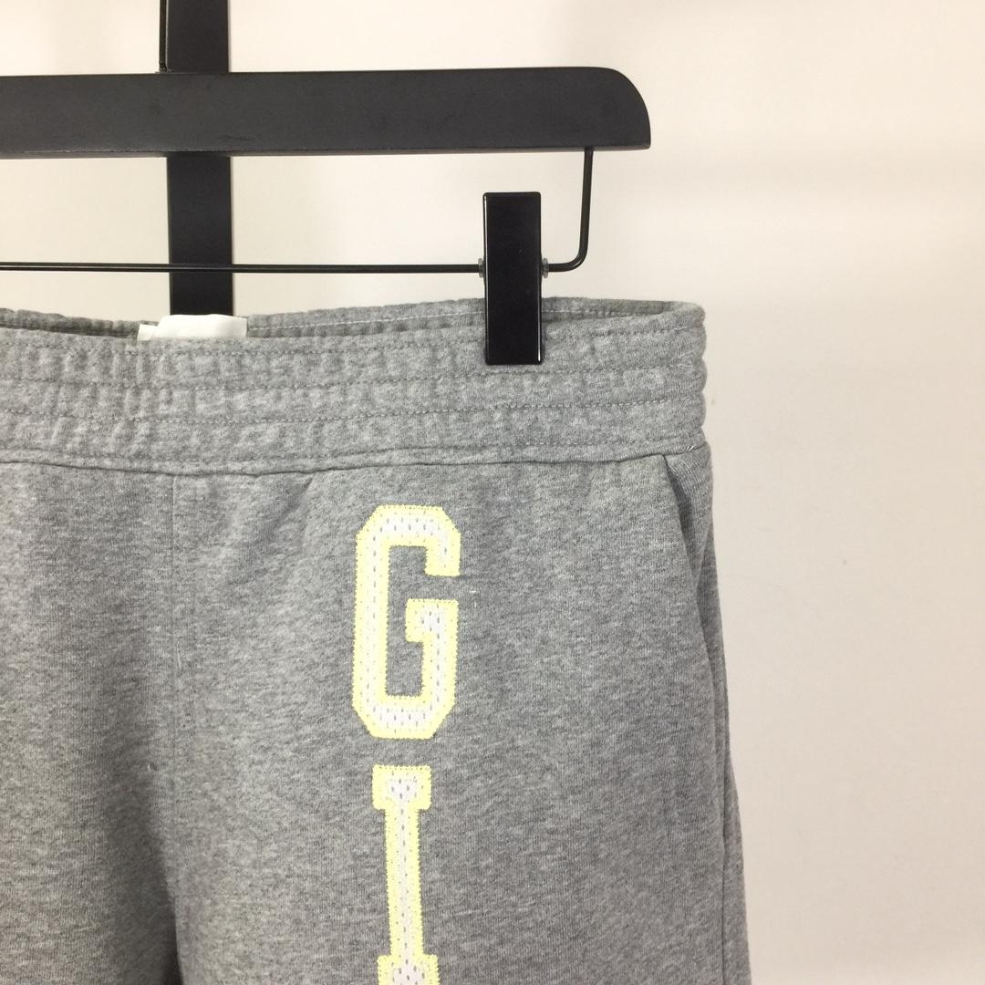 Givenchy Grey Mélange-effect Track Shorts - DesignerGu