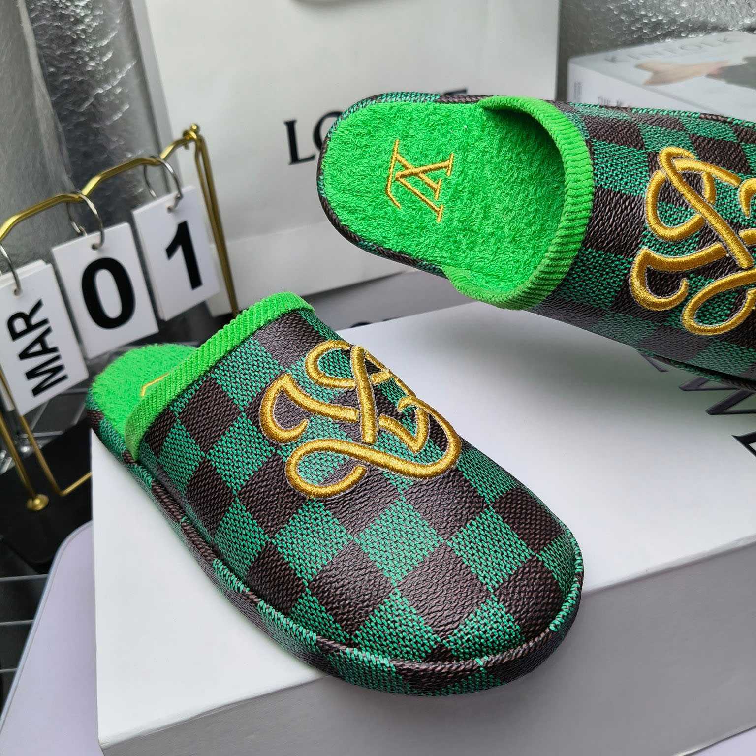 Louis Vuitton LV Palace Slipper   1ACN7D - DesignerGu