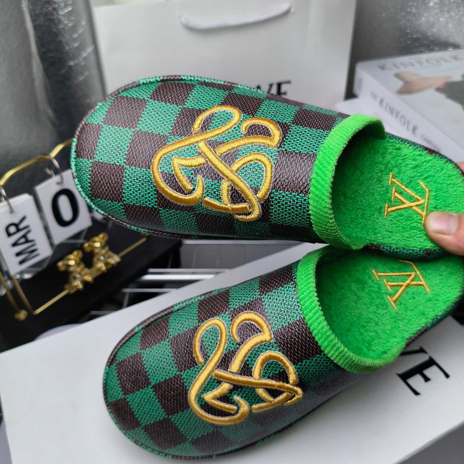 Louis Vuitton LV Palace Slipper   1ACN7D - DesignerGu