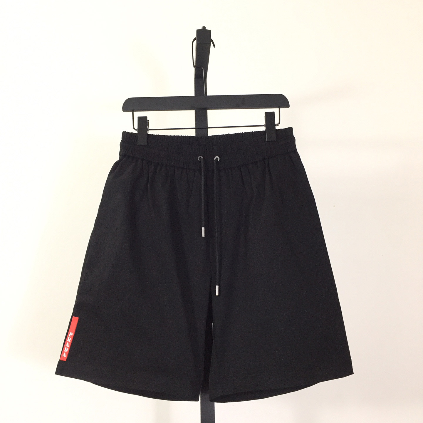 Prada Black Re-nylon Shorts - DesignerGu