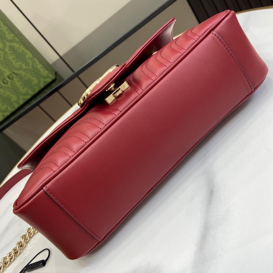 Gucci GG Marmont Small Shoulder Bag - DesignerGu