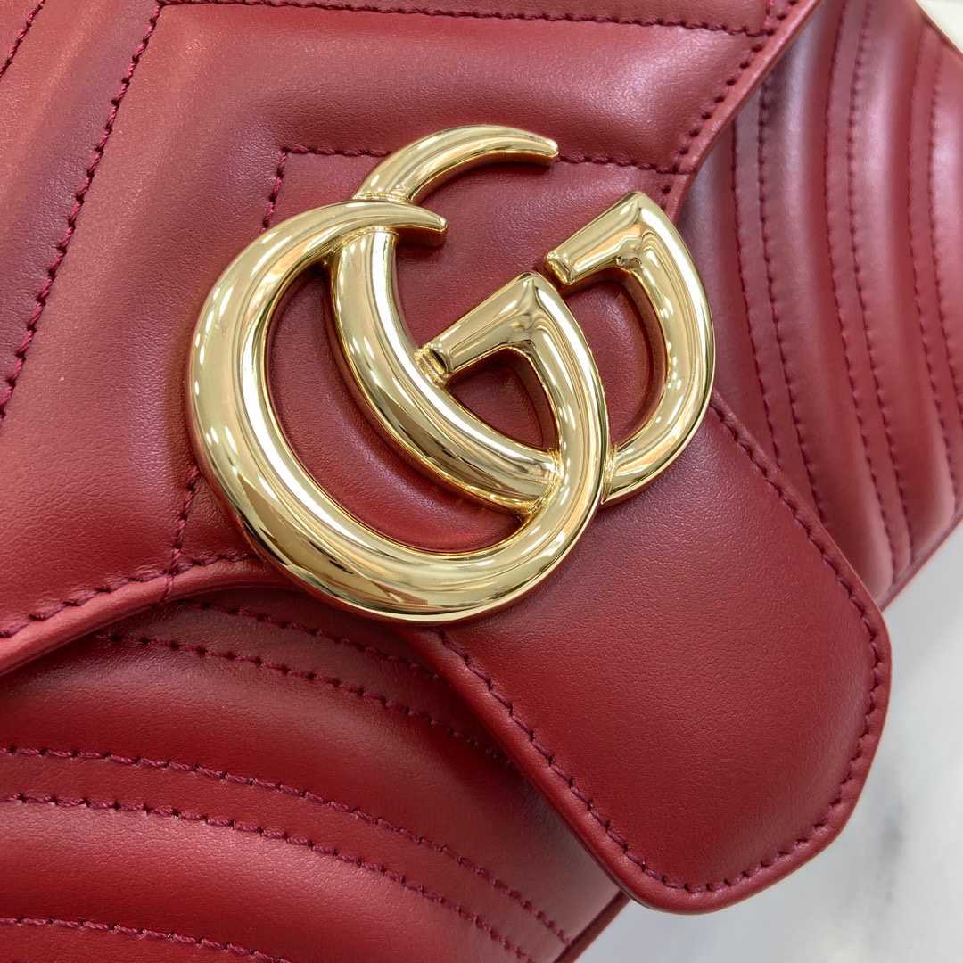 Gucci GG Marmont Small Shoulder Bag - DesignerGu