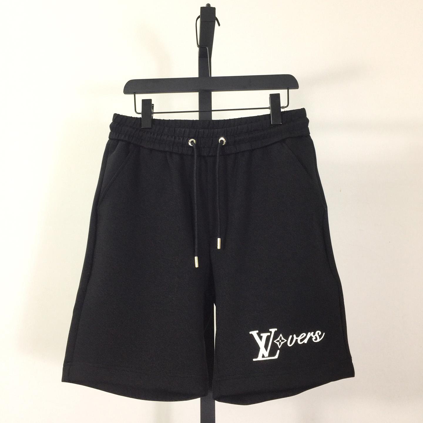 Louis Vuitton Logo Shorts    - DesignerGu