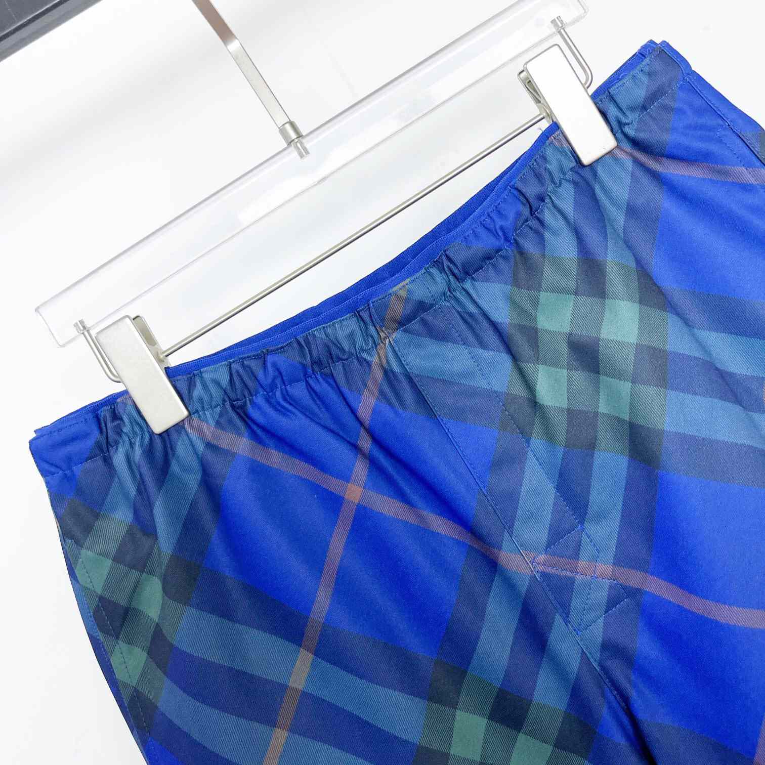 Burberry Checkered Twill Swim Shorts - DesignerGu