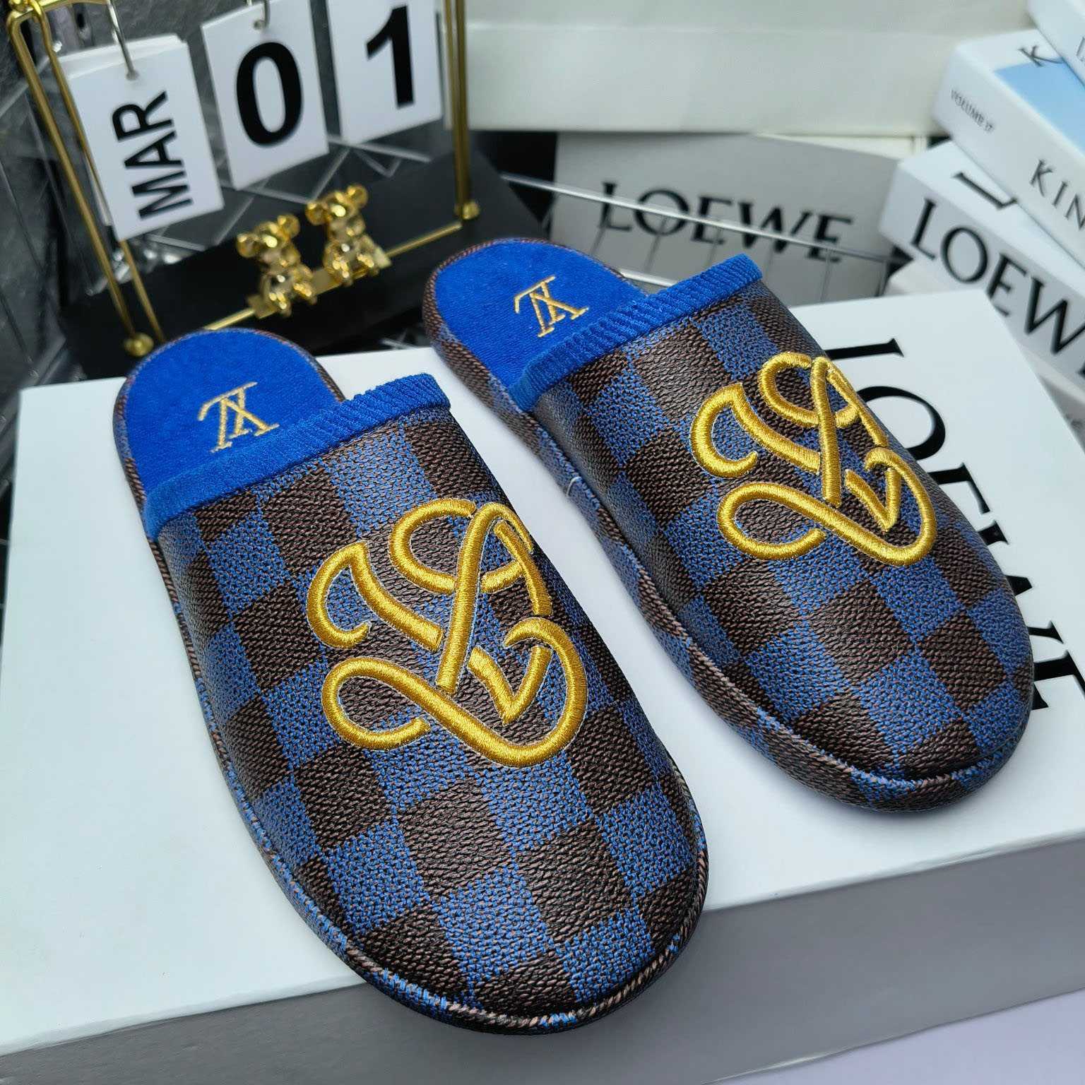 Louis Vuitton LV Palace Slipper   1ACN75 - DesignerGu