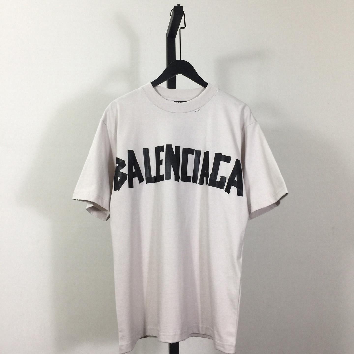 Balenciaga Tape Type T-Shirt  - DesignerGu