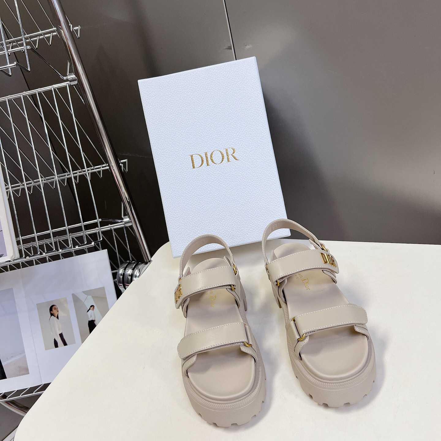 Dior Dioract Platform Sandal - DesignerGu