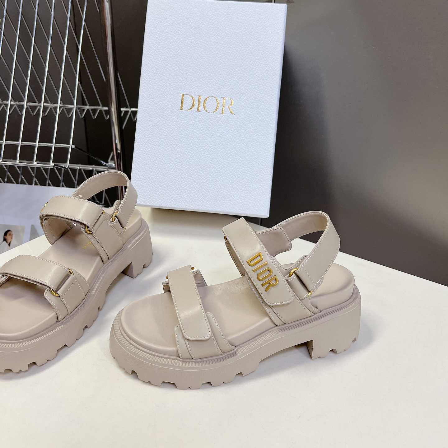 Dior Dioract Platform Sandal - DesignerGu