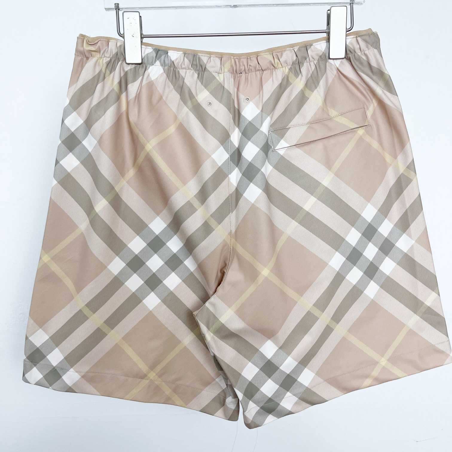 Burberry Checkered Twill Swim Shorts - DesignerGu