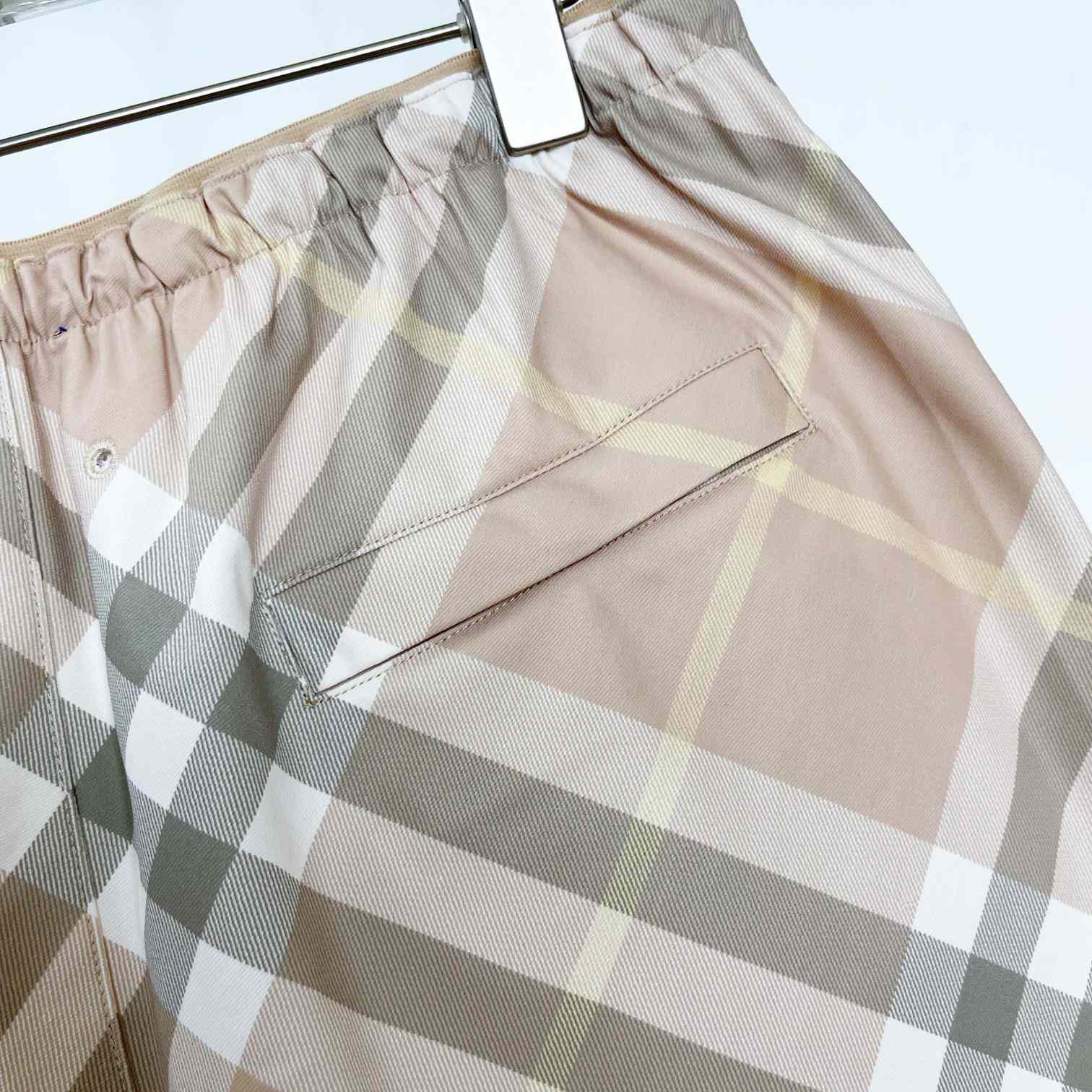 Burberry Checkered Twill Swim Shorts - DesignerGu