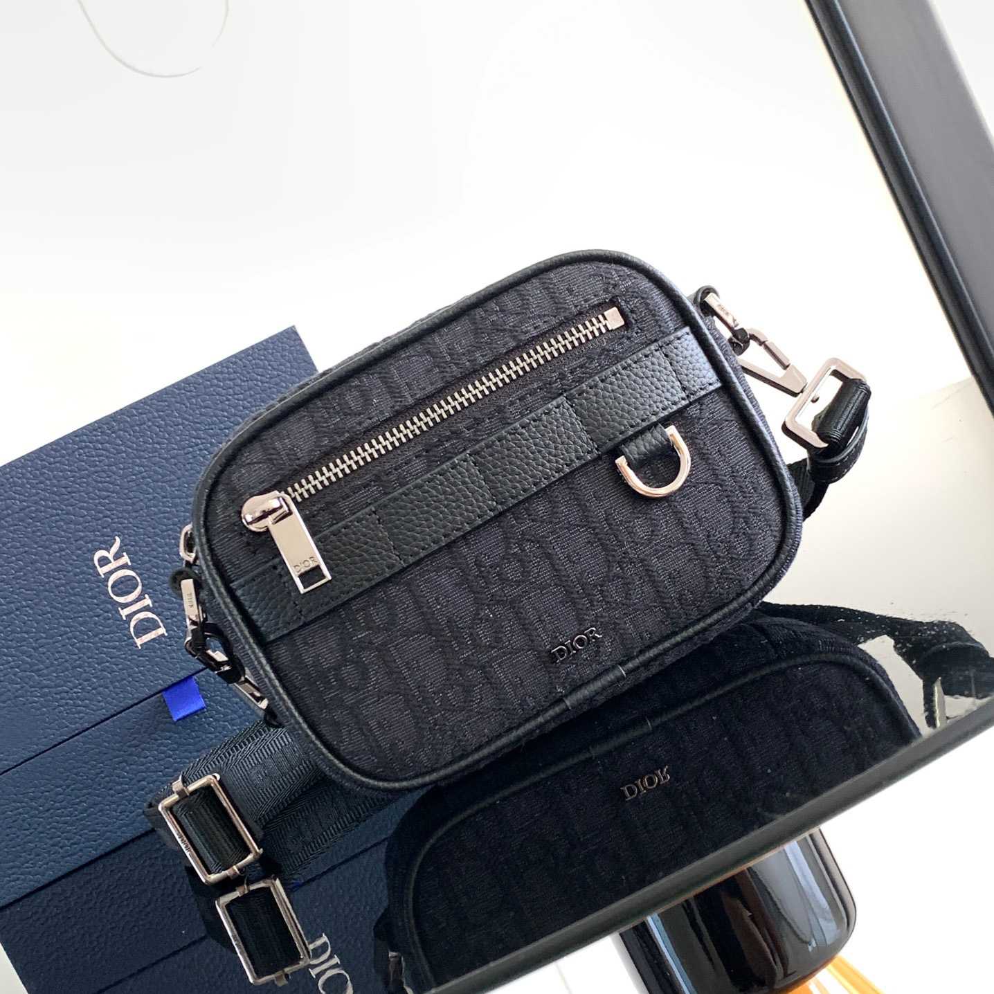 Dior Mini Safari Bag With Strap - DesignerGu