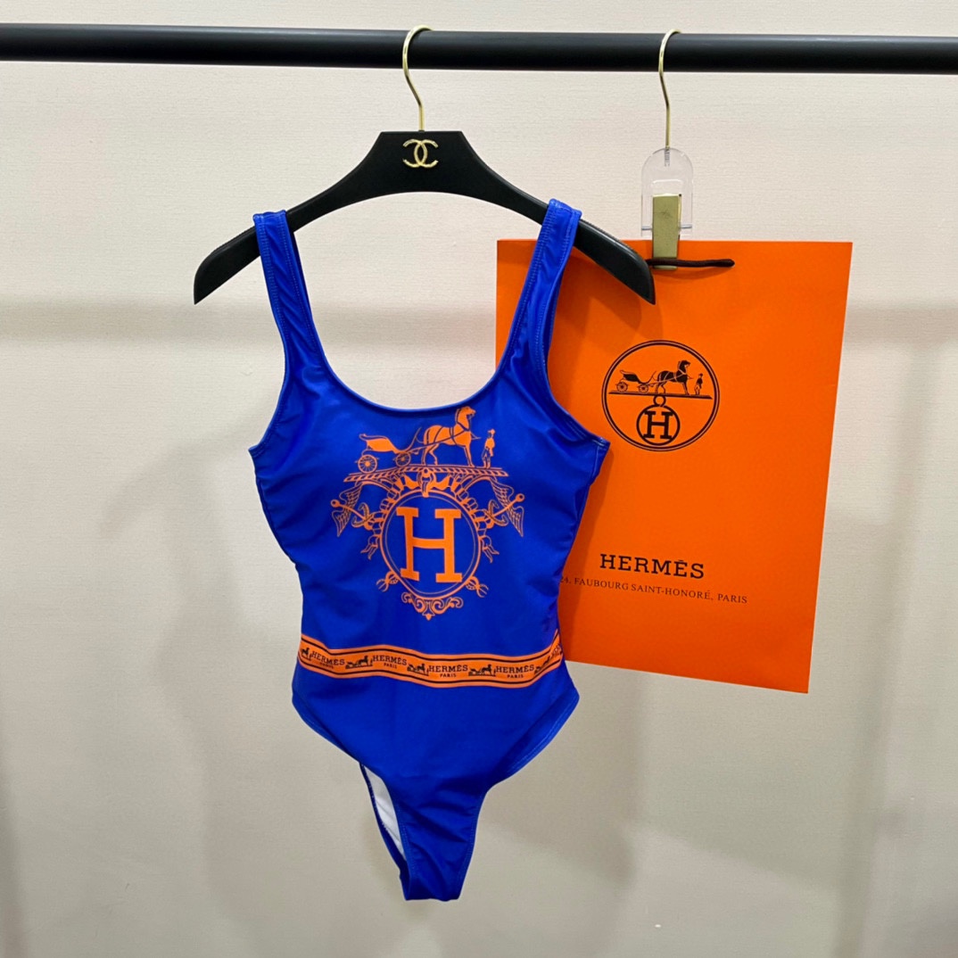 Hermes One-Piece Swimsuit - DesignerGu