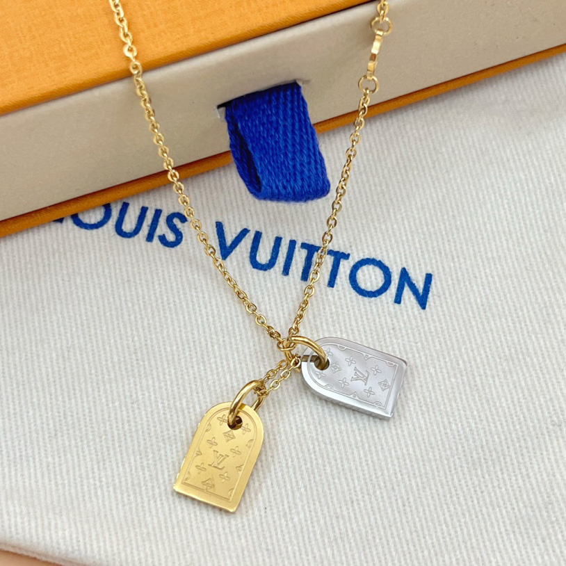 Louis Vuitton Nanogram Necklace   M63141 - DesignerGu