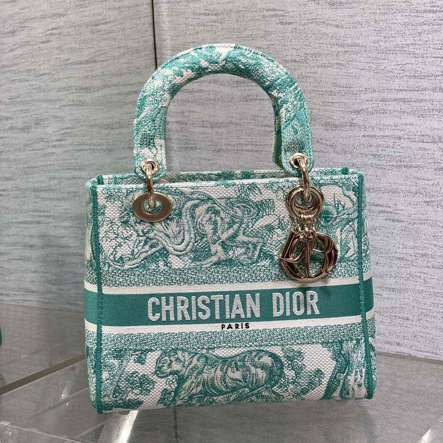 Dior Medium Dioriviera Lady D-Lite Bag - DesignerGu