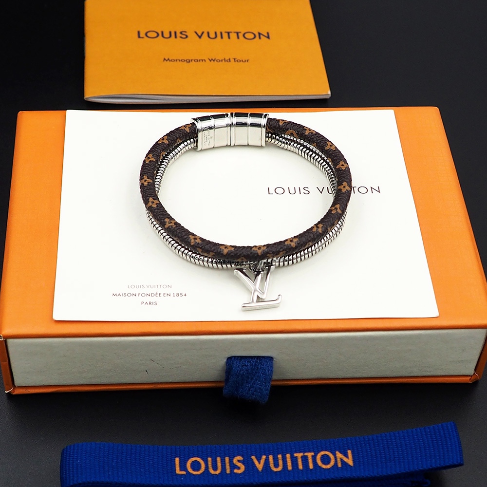 Louis Vuitton Monogram Swirl Bracelet   M8579E - DesignerGu