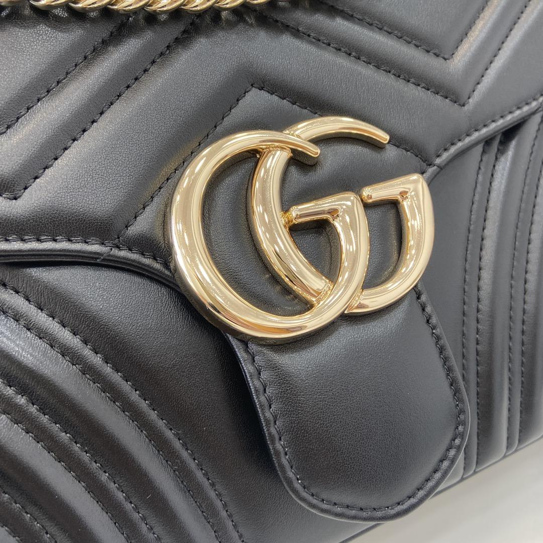 Gucci GG Marmont Large Shoulder Bag - DesignerGu