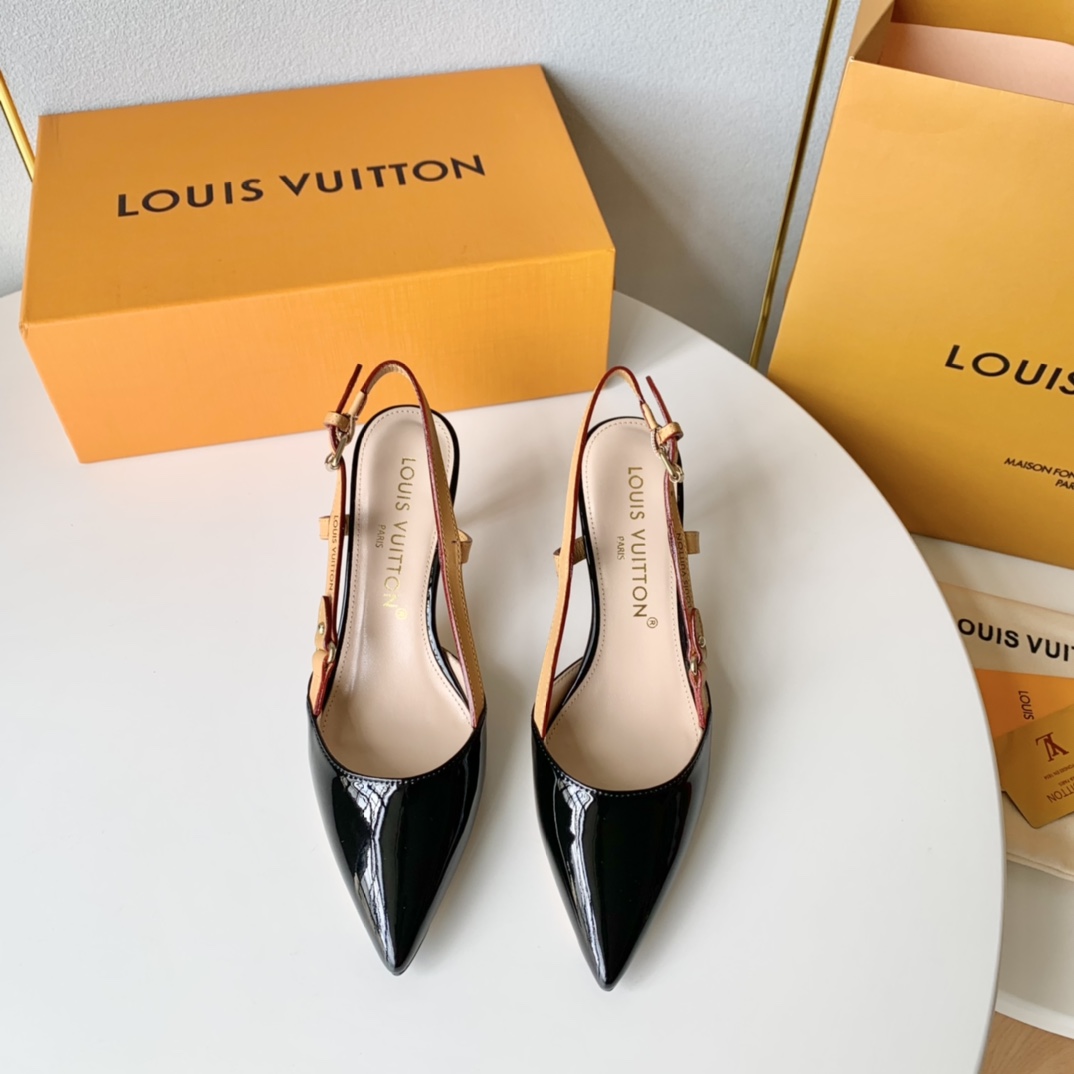 Louis Vuitton Blossom Slingback Pump - DesignerGu