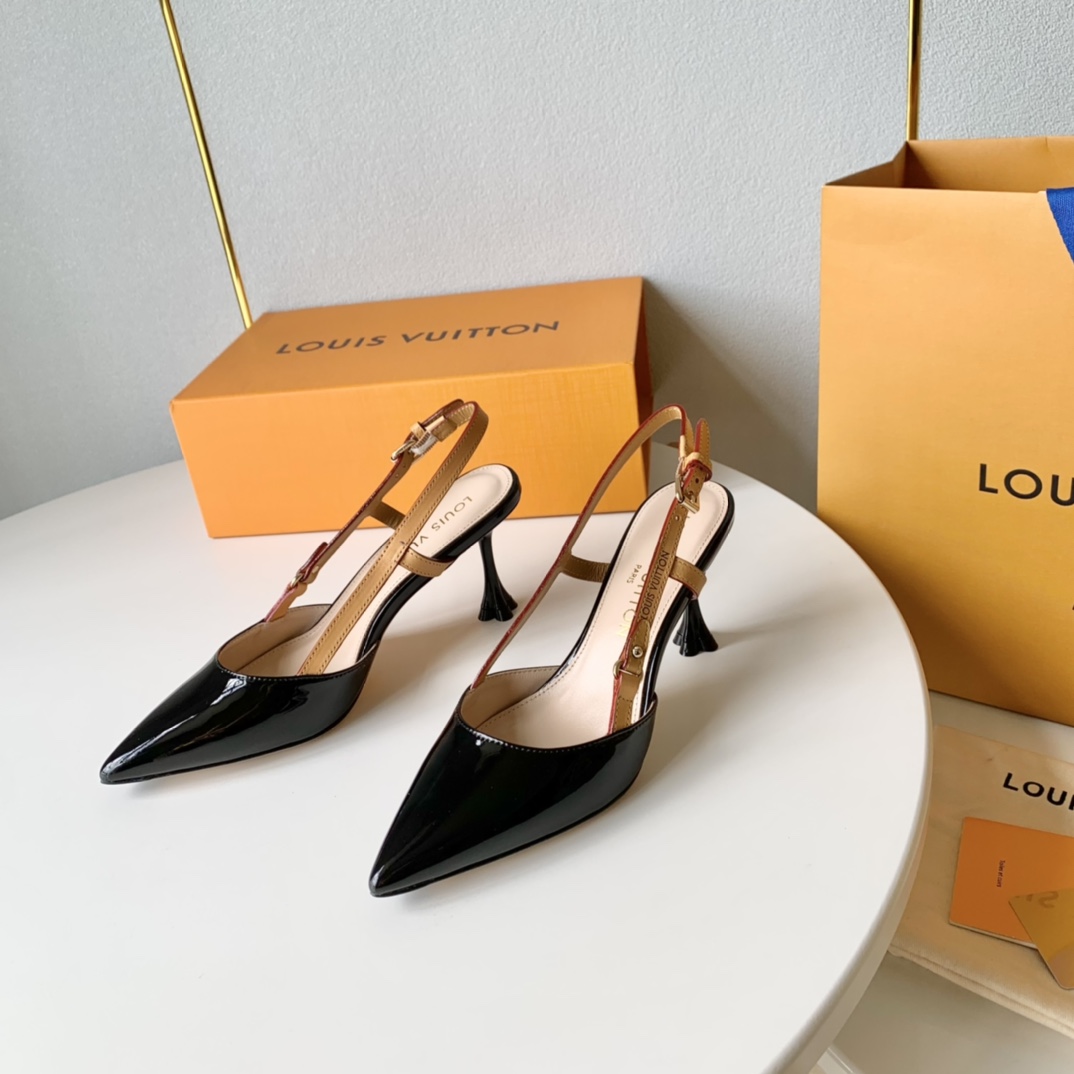 Louis Vuitton Blossom Slingback Pump - DesignerGu