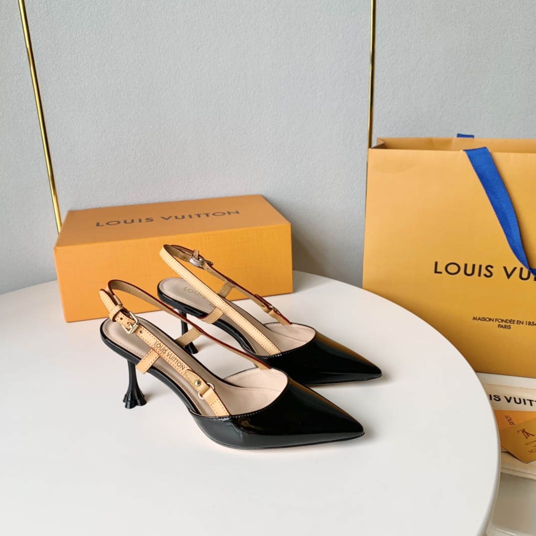 Louis Vuitton Blossom Slingback Pump - DesignerGu