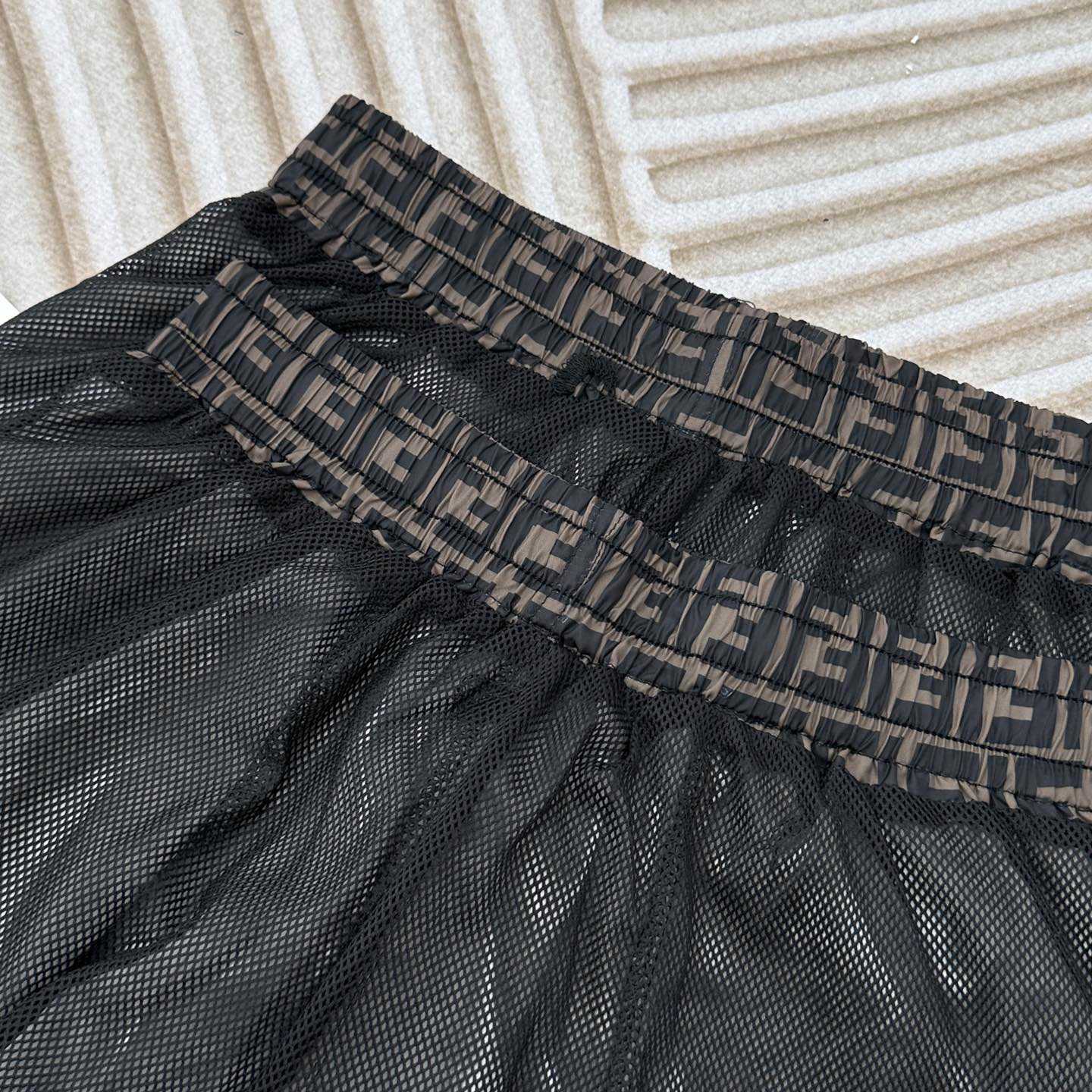 Fendi Logo Shorts - DesignerGu