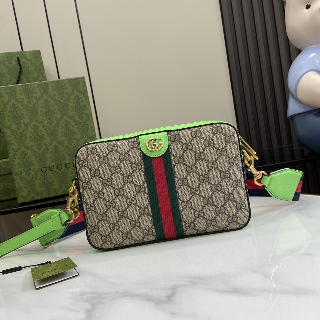 Gucci Ophidia GG Small Crossbody Bag  - DesignerGu