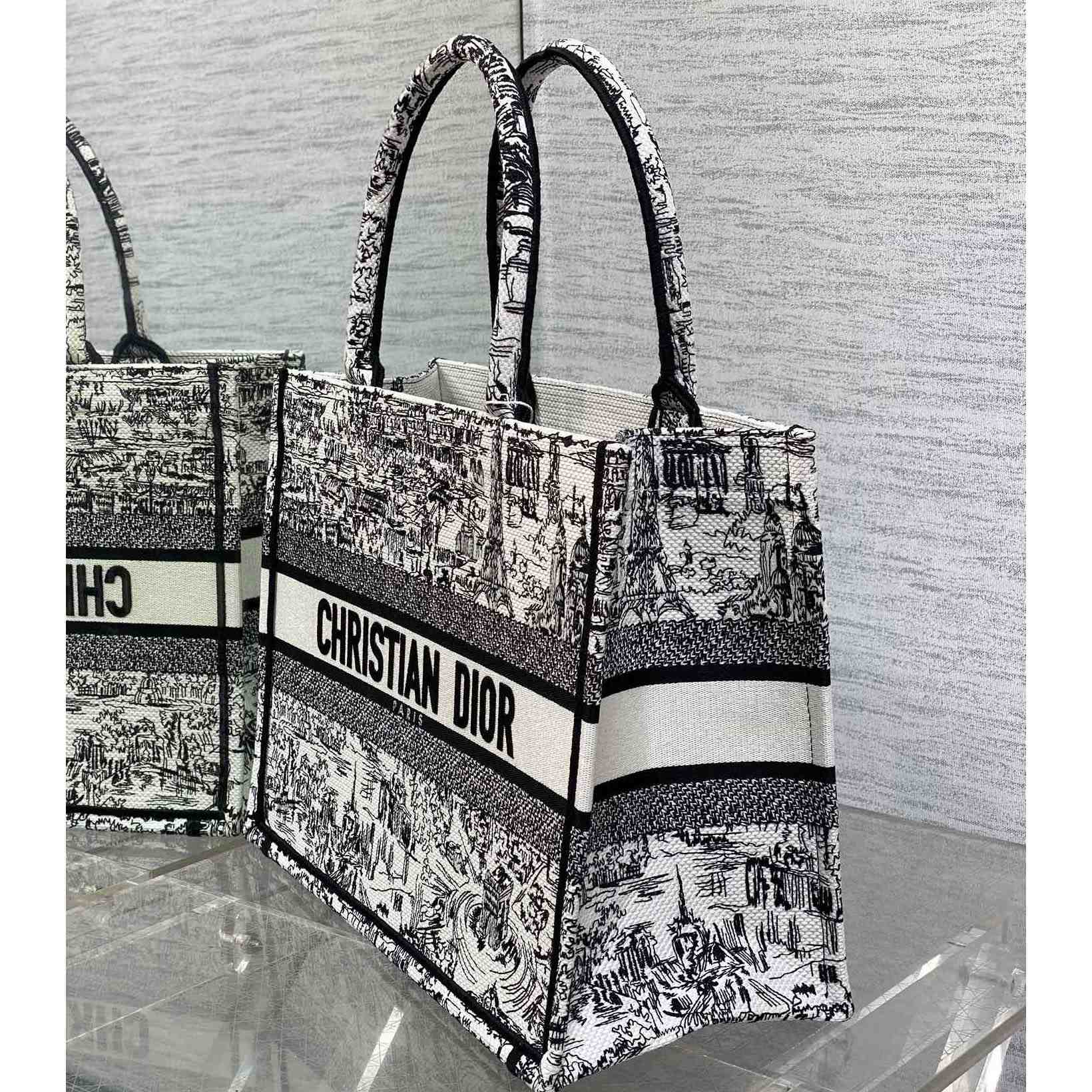 Dior Medium Dior Book Tote    - DesignerGu